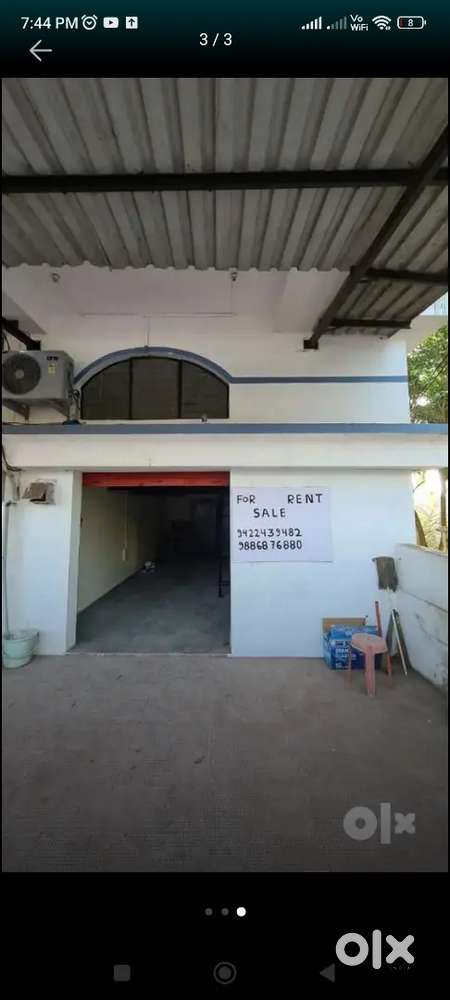 Spacious double height Shop in farmagudi ponda Panjim highway