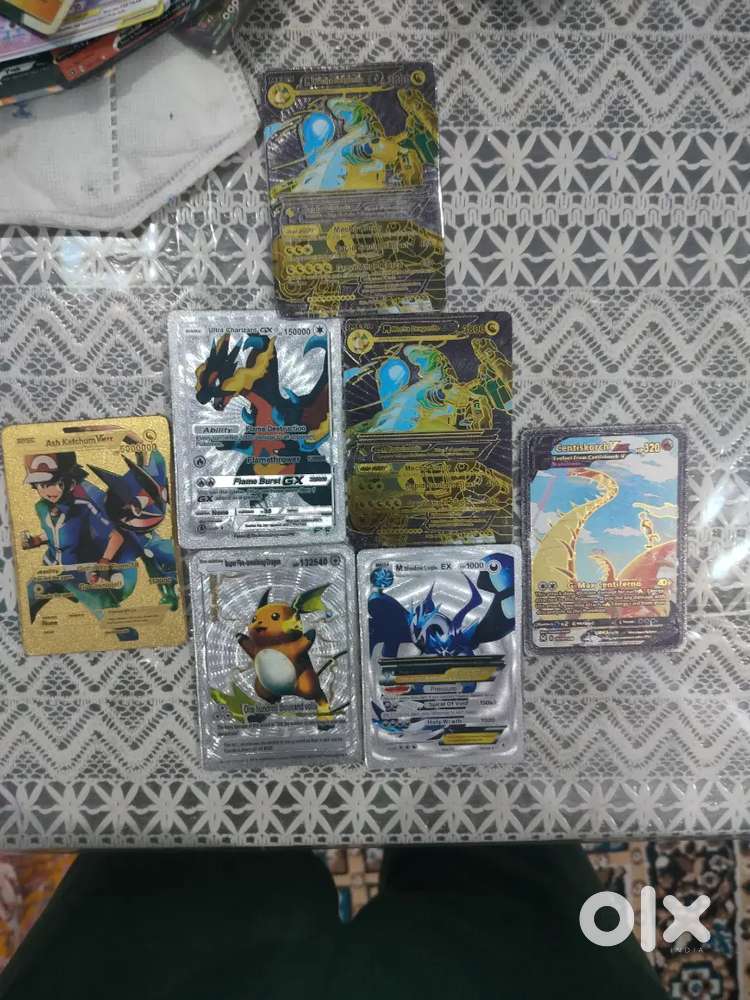 A vast collection of Pokemon cards
