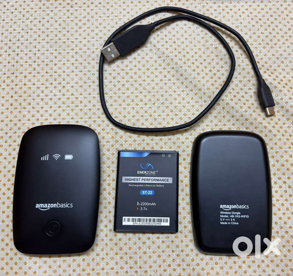 Amazon Basics 4G LTE Wireless Dongle with All Sim support wifi hotspot