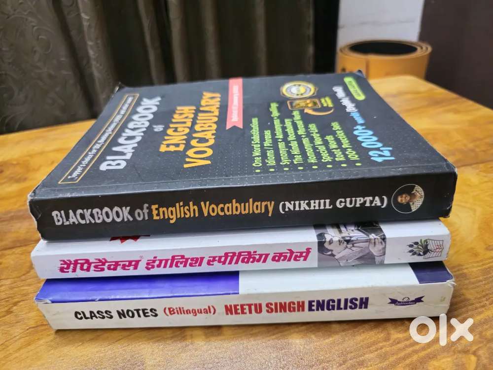 English Books Combo for Govt Exams & English speaking