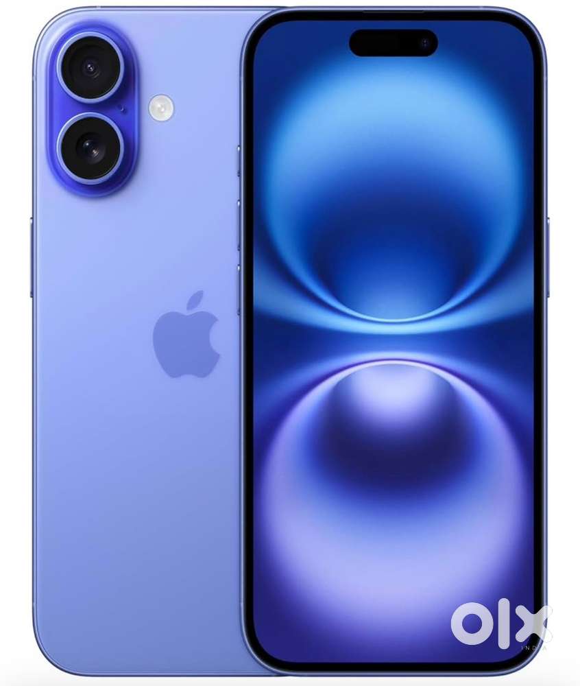 Iphone 16 blue 128gb color seal open only