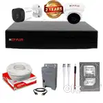 CCTV Camera Full HD Setup (Cp plus 2.4 MP) Day night Vision