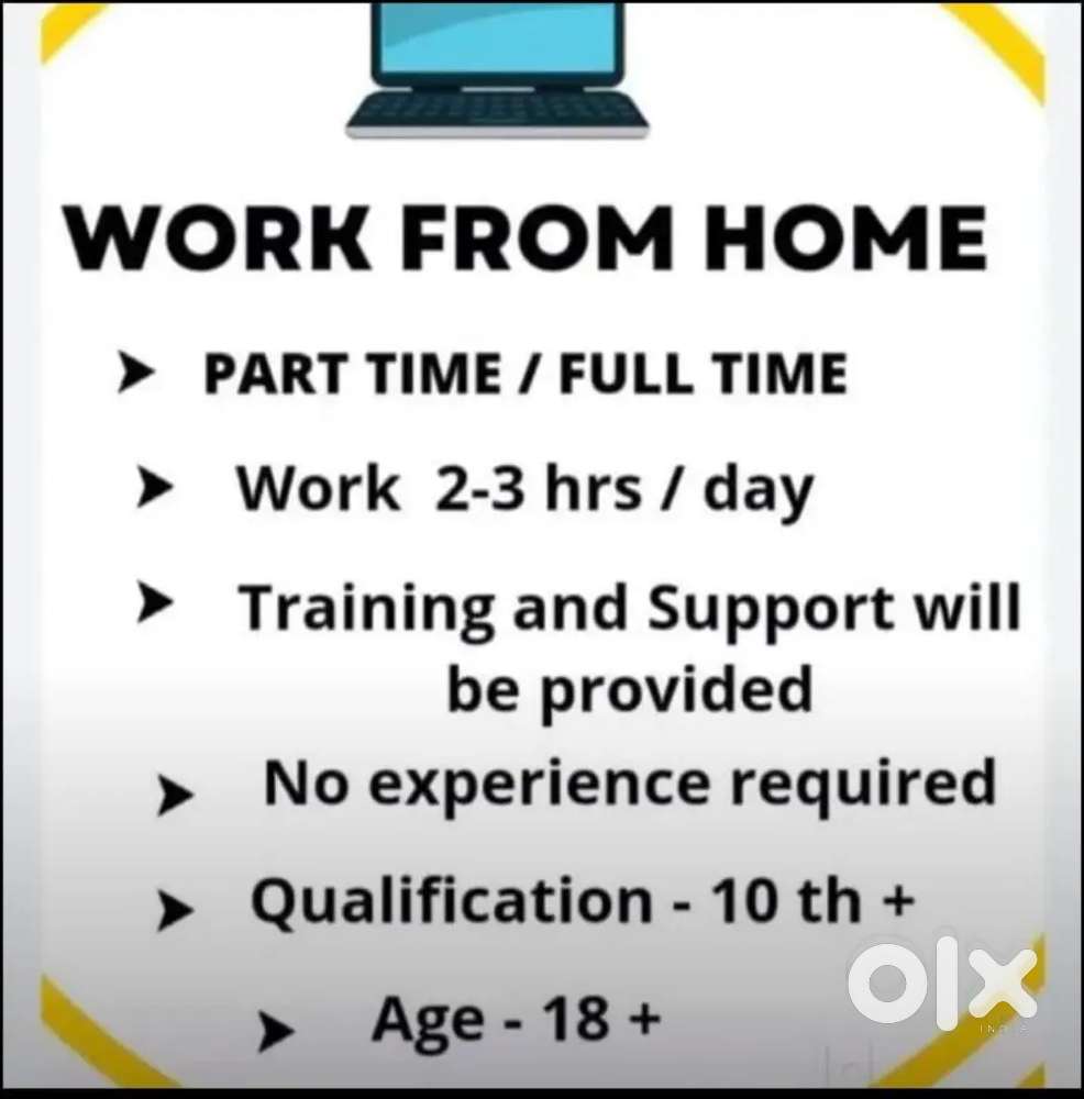 Sales & Marketing Work    Part-Time Online