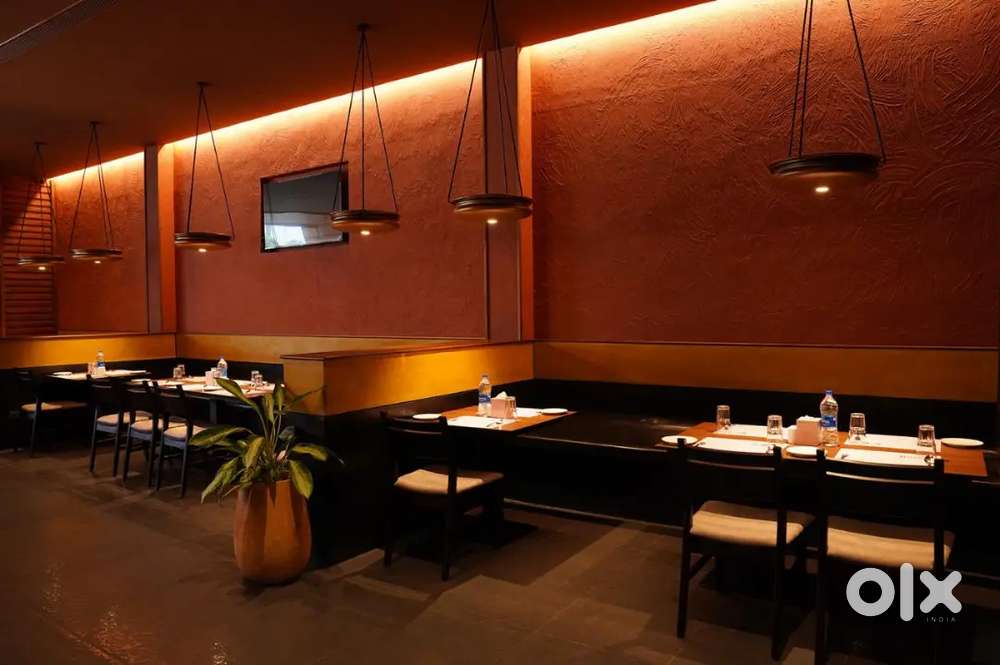 Lady waiter for a restaurant near Kochi Airport