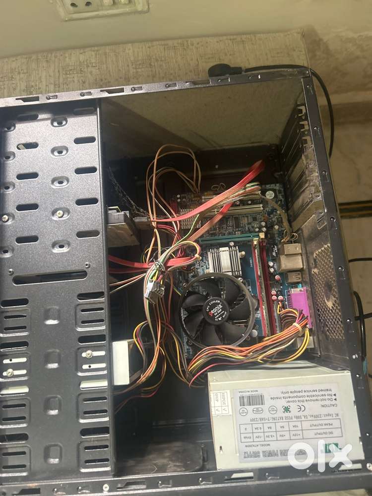 Old pc 4 gb ddr 2 ram i3 processor and printer