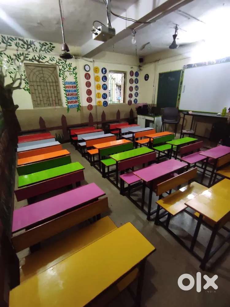 School Bench Desk For College And Classes