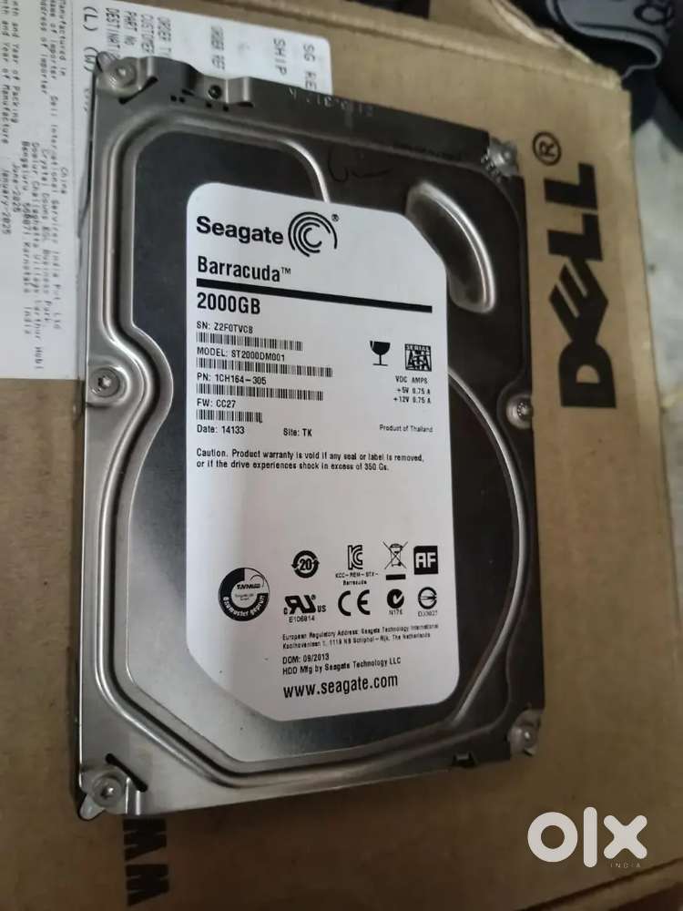 2tb Seagate harddisk in good condition