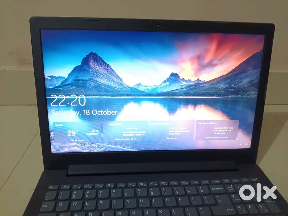 Lenovo laptop i3 7th gen 12gb ram 256gb ssd