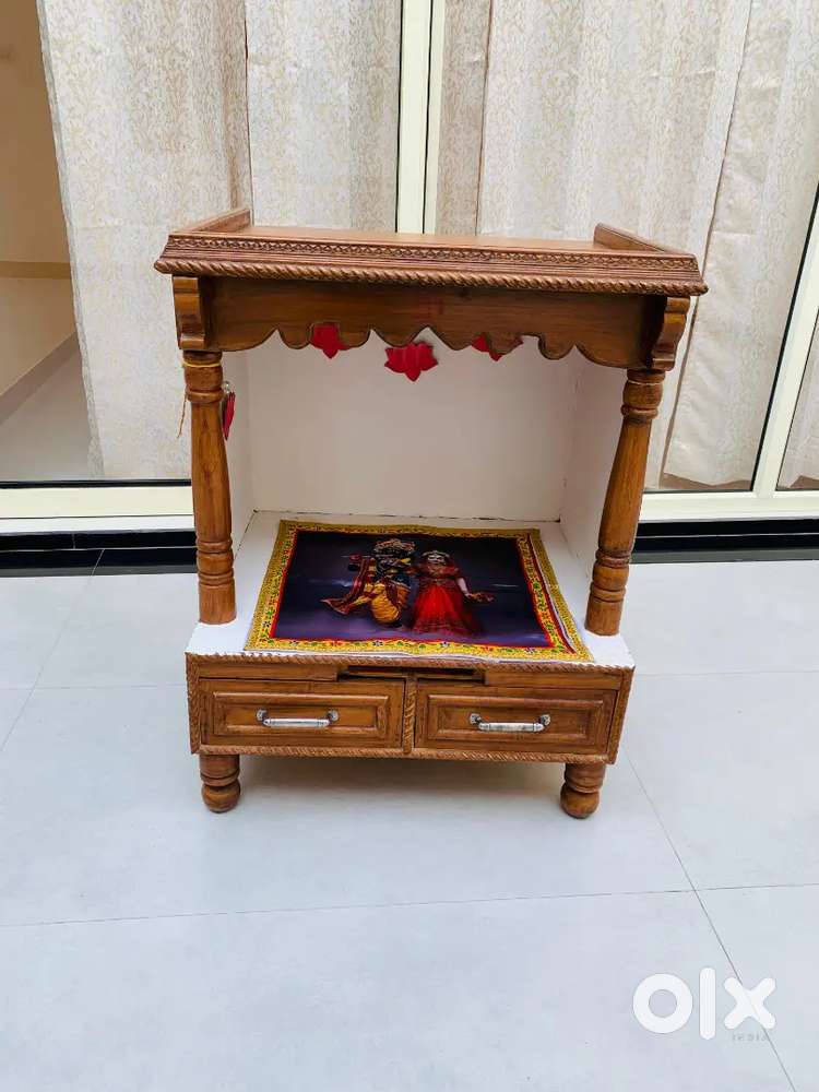 Wooden Pooja Mandir-Sheehan wood- Excellent condition