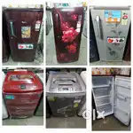 3 year warranty on washing machine and fridge