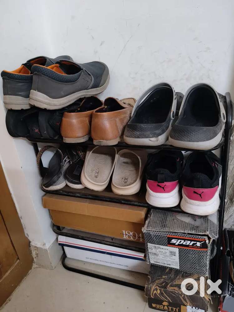 Foldable Plastic Shoe Rack