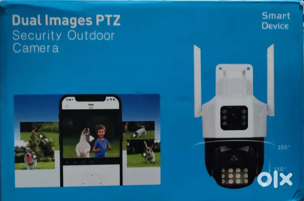 Dual Images  PTZ Security Outdoor Camera