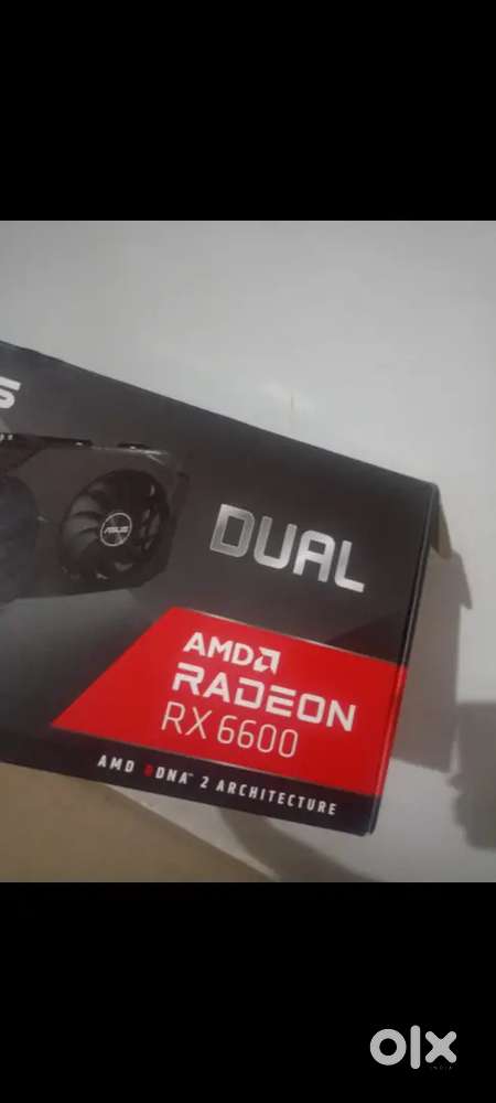And rx6600 asus graphics card