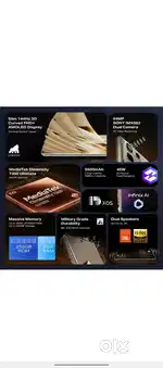 Infinix note 50s 5g+  8/256