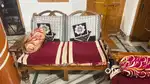 4 year old A1 condition pure wooden sofa for home