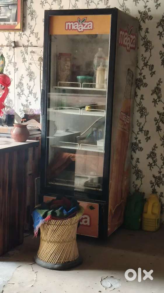 Display Fridge,7ft counter,Double burner Bhatti,Electric patties owen