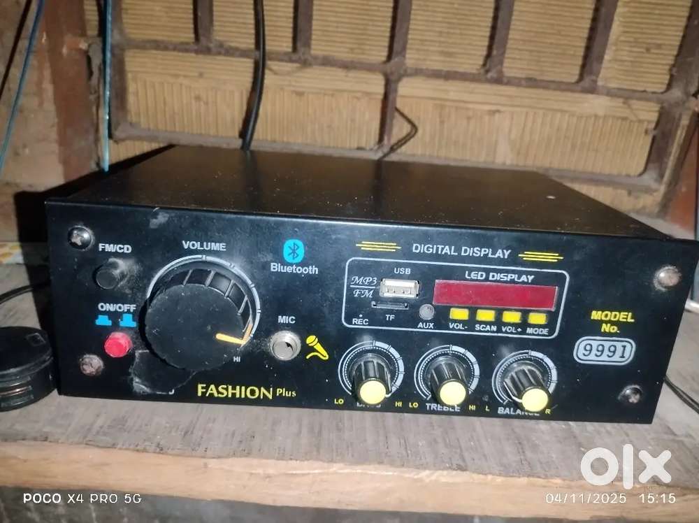 Fashion plus 9991 model no Bluetooth amplifier