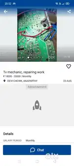 TV mechanic and I do mechanic works