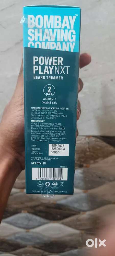 Brand New Bombay Shaving Trimmer – Unused Packed