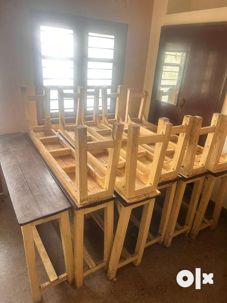 Class room tables and bench