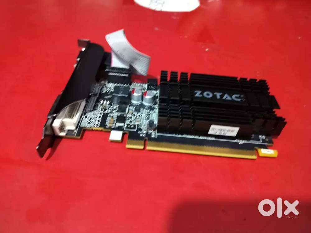 Zotac gt710 2 gb ddr3 graphic card perfect working and new looking