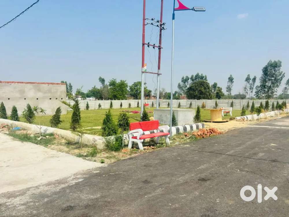 Lucknow me plot le matra 651$/sqft me Amethi market me