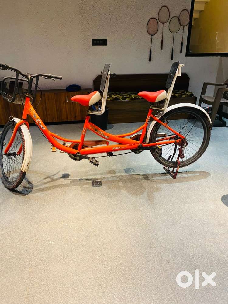 Double seat bicycle
