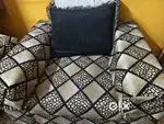 5 seater sofa with centre table