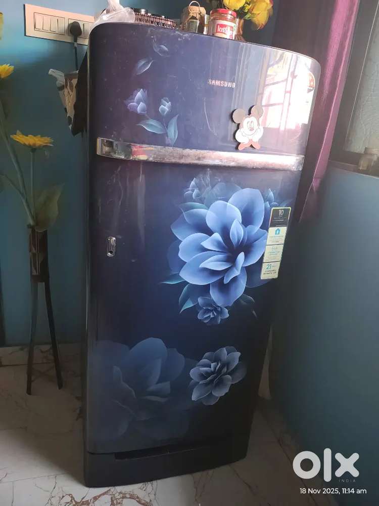 5 year old single door fridge