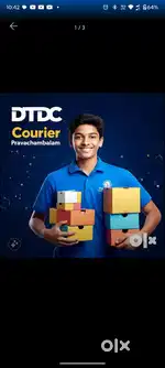Delivery partner required for DTDC courier Pravachambalam