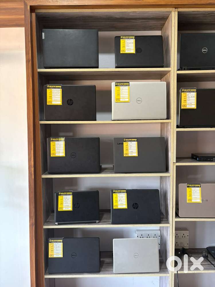 Hp dell asus all type laptops are available