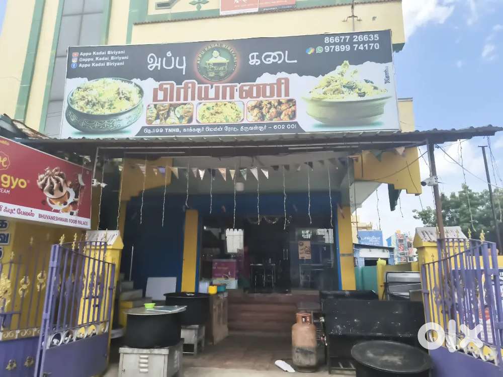 Restaurant for sale total material