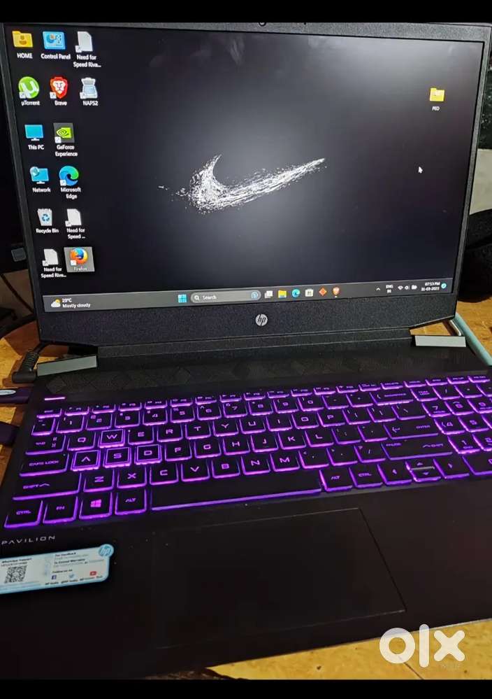 HP Pavillion Ryzen 7, 16GBRAM / 512GB SSD