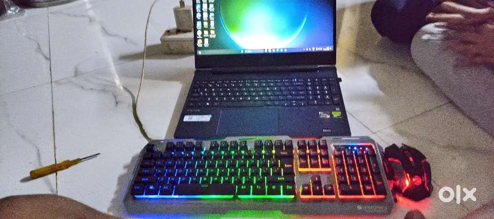 Zebronic keyboard rgb wireless with mouse