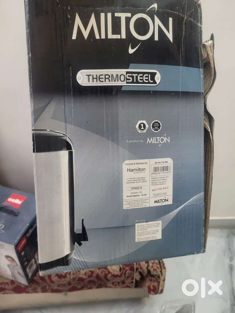 2 milton stellar jug thermosteel 10l- brand new