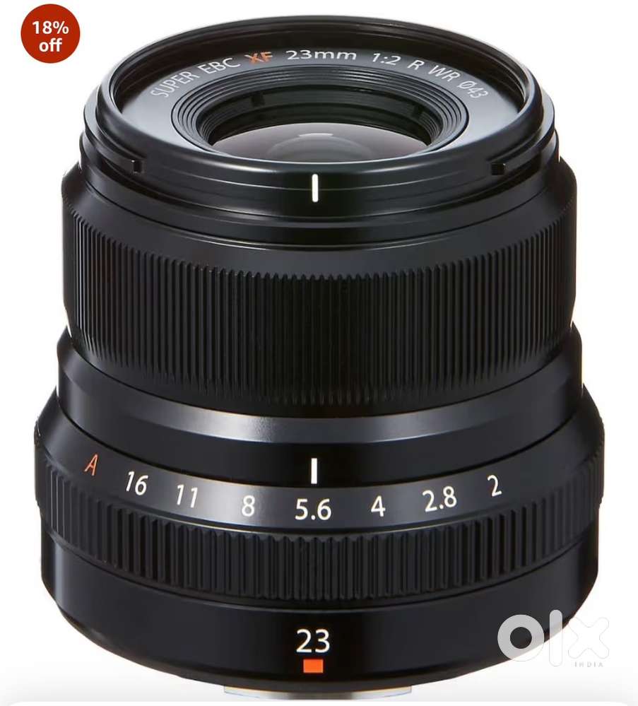 Fujifilm Fujinon XF 23MM F2 R Weather Resistance Prime Lens
