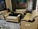 10 Seater Premium Sofa Set with Glass Center Table