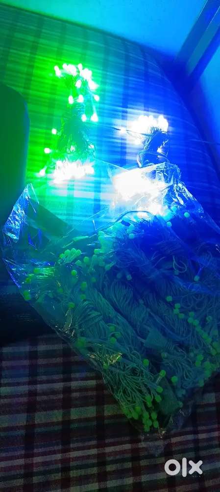 Lightings ( green and blue)