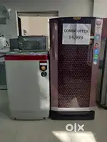 @ pt godrej 180 litre single door with Onida Fully automatic topload