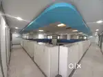 100 workstation with 5 cabin furnished office space in noida sector 63