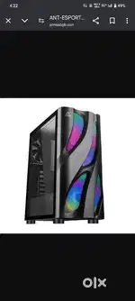 Ant eSports  ice-320tg cabinet & antec 550w power supply