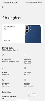 8+2 ram  128 gb storage