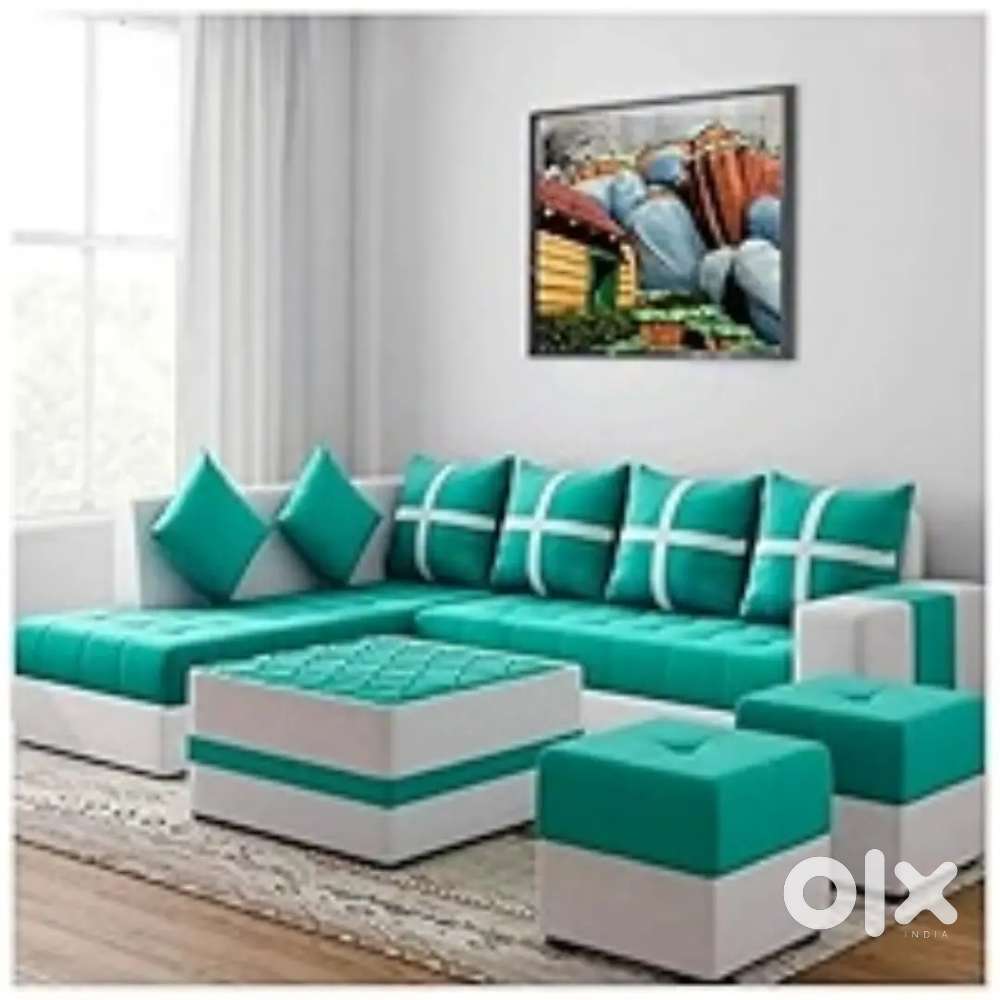Today Best deal buy new sofa 8299 L sofa 15980 EMI Available