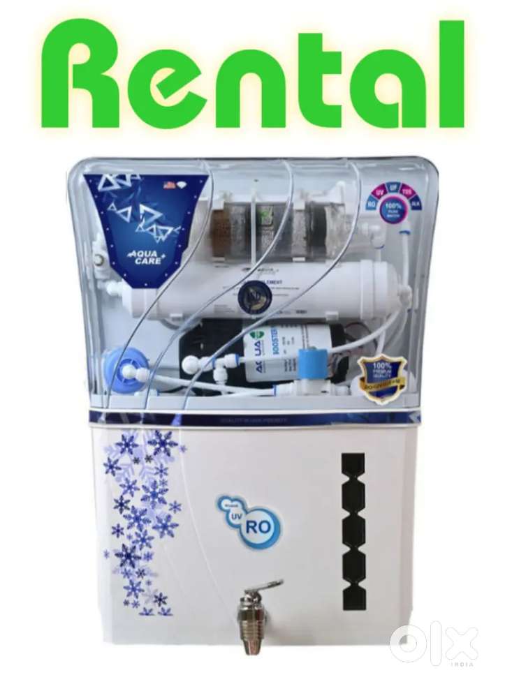 Ro water purifier available on rent