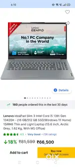 Lenovo IdeaPad slim 3
