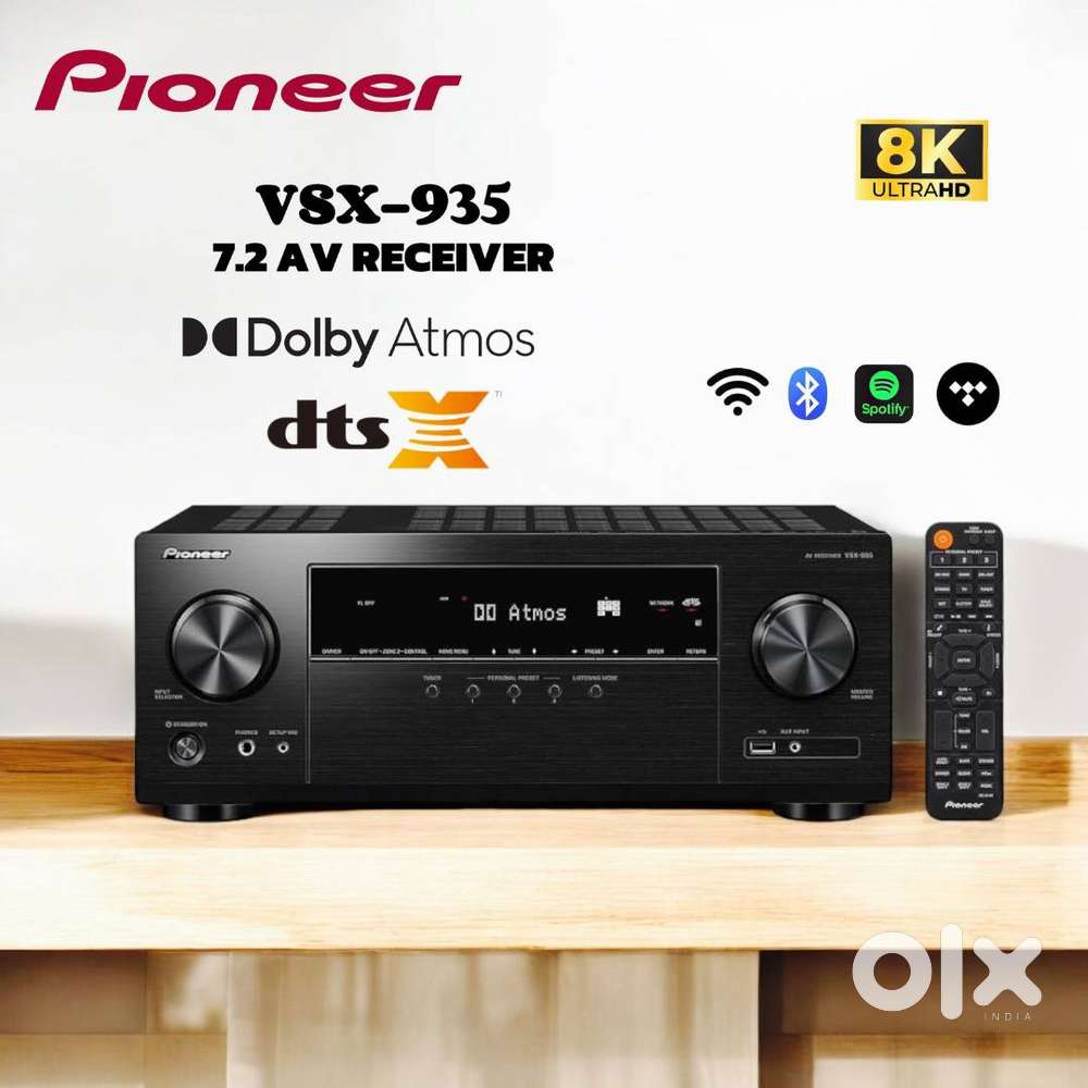 PIONEER : VSX-935 7.2 DOLBY ATMOS AV RECEIVER