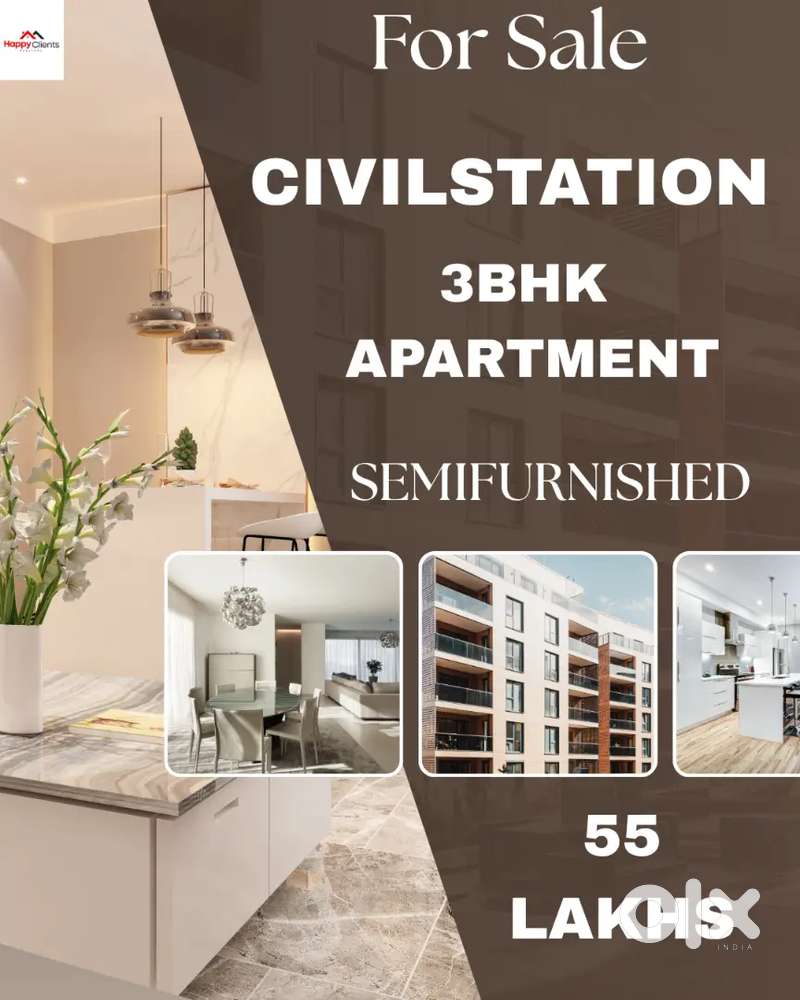 Civilstation 2Bhk Apartment For Sale