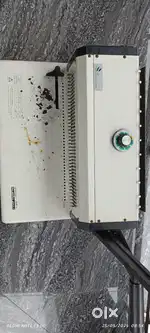 Calendar hole machine and spiral binding machine