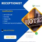 Receptionist for Hotel