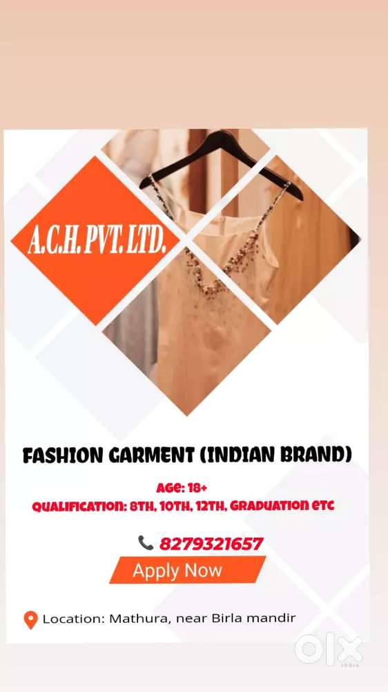 Urgently hiring boys/girls limited vacancy!